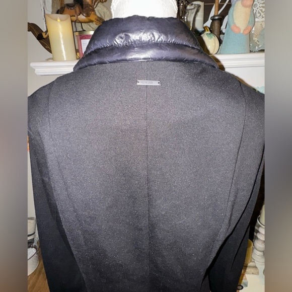 Renuar black long jacket. Used once EUC Size Medium - Picture 6 of 15